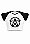 Cropped Raglan Pentagrama Preto e Branco | Estética Oculta Alternativa - Imagem 2
