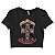Blusa Cropped Guns N Roses Appetite for Destruction Feminina Rock - Imagem 3