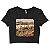 Cropped System Of A Down Toxicity Blusa Algodão Manga Curta Preta - Imagem 2