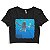 Cropped Nirvana Nevermind Blusa Algodão Manga Curta Preta - Imagem 2