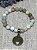Pulseira de Pedra Natural Amazonita - Afastar Energia Negativa, Atrair Boa Sorte e Favorecer o Aprendizado - Imagem 1