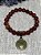 Pulseira de Pedra Natural Cornalina - Sucesso Profissional, Estimular a Criatividade e Eliminar Medos - Imagem 1