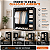 Guarda Roupa Portátil Organizador Com 2 Colunas para Cabides, Roupas e Cobertor - Imagem 8