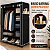 Guarda Roupa Portátil Organizador Com 2 Colunas para Cabides, Roupas e Cobertor - Imagem 9