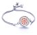 Pulseira Difusora - Pingente 21mm  - Estrela - Prateado - Liga de Zinco - Imagem 1