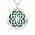 Colar Difusor - Pingente 20mm - Mandala - Prateado - Aço Inox - Imagem 1