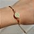 Pulseira Difusor - Pingente 10mm Mini - Flor da Vida - Dourado - Aço Inox - Imagem 2