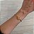 Pulseira Difusor - Pingente 10mm Mini - Coração - Dourado - Aço Inox - Imagem 4
