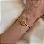 Pulseira Difusor - Pingente 10mm Mini - Coração - Dourado - Aço Inox - Imagem 2