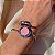 Pulseira Difusor - Pingente 21mm  - Pet - Prateado - Liga de Zinco - Imagem 3