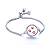 Pulseira Difusor - Pingente 21mm  - Pet - Prateado - Liga de Zinco - Imagem 1