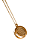 Colar Difusor - Pingente 20mm - Flor da Vida - Dourado - Aço Inox - Imagem 1