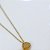 Colar Difusor - Pingente 10mm Mini - Flor da Vida - Dourado - Aço Inox - Imagem 3