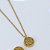 Colar Difusor - Pingente 10mm Mini - Flor da Vida - Dourado - Aço Inox - Imagem 4