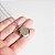 Colar Difusor - Pingente 20mm - Flor da Vida - Prateado - Aço Inox - Imagem 4