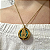 Colar Difusor - Pingente 20mm - Mão De Fatima - Dourado - Aço Inox - Imagem 3