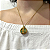 Colar Difusor - Pingente 20mm - Mão De Fatima - Dourado - Aço Inox - Imagem 4