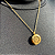 Colar Difusor - Pingente 20mm - Girassol - Dourado - Aço Inox - Imagem 4