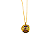 Colar Difusor - Pingente 20mm - Flor de Lotus - Dourado - Aço Inox - Imagem 1