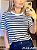 T-shirt Listras Malwee - Imagem 1
