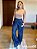 Calça Wide Leg Pregas Malwee - Imagem 1