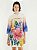 Vestido T-Shirt Big Floral Malu Silk Farm - Imagem 1