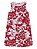 Vestido Vermelho Floral Malwee - Imagem 4