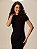 Vestido Gola Malha Canelada Malwee - Imagem 3
