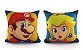 Kit Mini Almofadas Mario And Peach - Games - Imagem 4