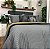 Kit Cobreleito Dupla Face Jacquard Casal Casa com Casa - Cinza - Imagem 1