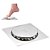Ralo Click Quadrado Aço Inox Banheiro Cozinha Lavabo 15x15cm - Imagem 2