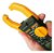 Alicate Amperímetro True Rms Ncv Bolsa Led Hikari Ha-3120 - Imagem 3