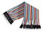 Cabo Jumper Macho X Macho 20cm 40unid. Arduino Pic Haspberry - Imagem 2