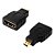 Adaptador Hdmi Fêmea Para Mini Hdmi Macho - Imagem 3