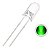 LED Alto Brilho 5mm Verde 10000 Mcd - Imagem 1