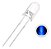 LED Alto Brilho 10mm azul Mcd 10000 - Imagem 1