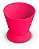Pote Dappen Silicone Rosa Médio Indusbello - Imagem 1
