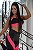 Top Fitness Preto com Detalhes em Rosa - Imagem 3