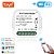 Tuya Smart Home s04 2ch Wifi Alexa Amazon Google Home - Imagem 1