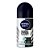 Desodorante Roll On Nivea Invisible Black & White Masculino 50ml - Imagem 1