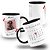 Caneca Casal Quando Tudo Começou Foto Nomes Calendário Data Personalizada - Imagem 1