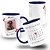 Caneca Casal Quando Tudo Começou Foto Nomes Calendário Data Personalizada - Imagem 5