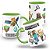 Caneca Desenho Gamer Minecraft Infantil Nome Personalizado - Imagem 1