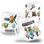 Caneca Desenho Gamer Minecraft Infantil Nome Personalizado - Imagem 3
