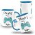 Caneca Casal Player 1 Player 2 Com Nome Personalizada Controle 1 Controle 2 kit 02 - Imagem 1