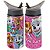 Garrafa Squeeze Patrulha Canina Infantil Rosa Personalizada Com Nome - Imagem 1