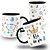 Caneca Rei do Pix Personalizada Com Nome Colorida - Imagem 5