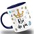 Caneca Rei do Pix Personalizada Com Nome Colorida - Imagem 2
