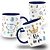 Caneca Rei do Pix Personalizada Com Nome Colorida - Imagem 1