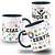Caneca Profissão Serviço Social Personalizada Colorida Com Nome - Imagem 8